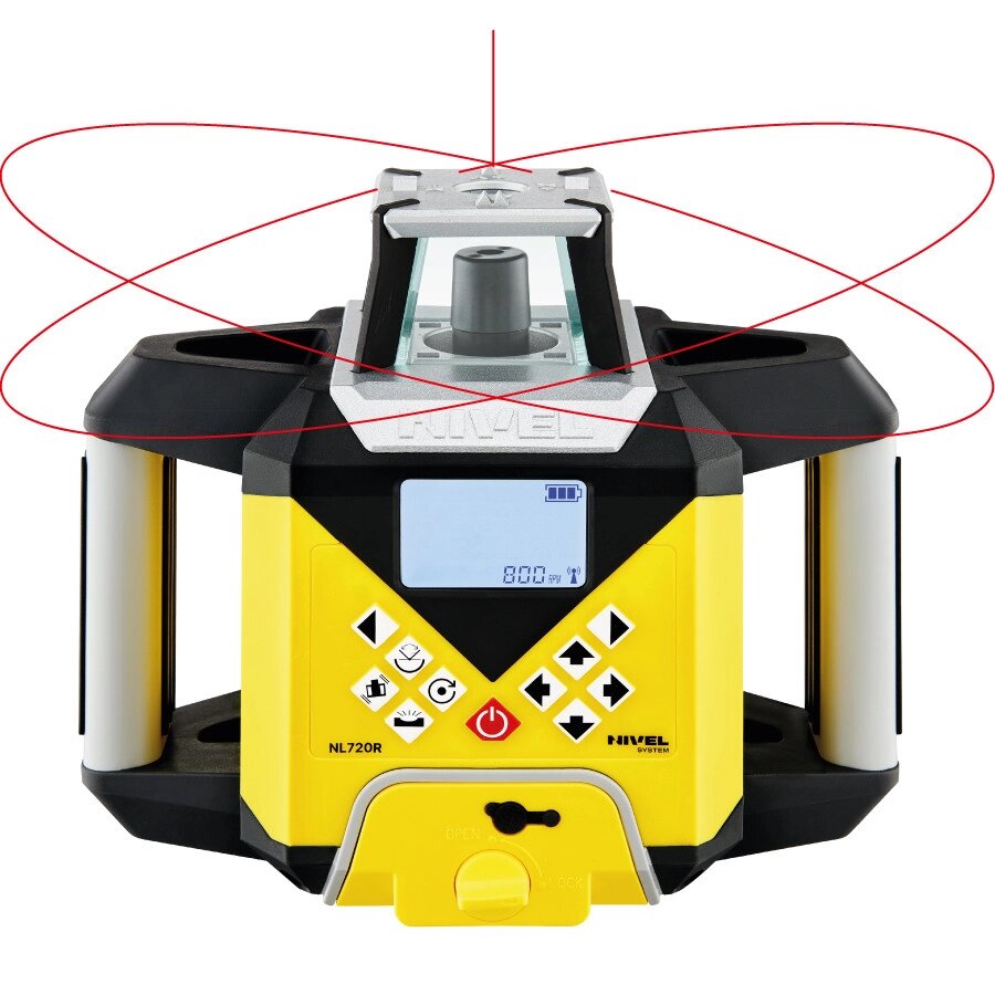 Лазерний нівелір Nivel System NL720R DIGITAL від компанії Геодезичне обладнання та інструменти - фото 1