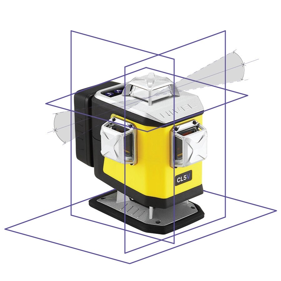 Нівелір лазерний Nivel System CL5V від компанії Геодезичне обладнання та інструменти - фото 1