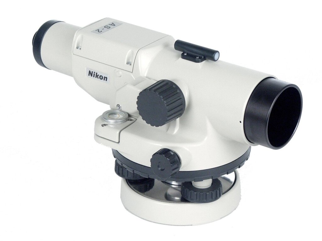 Оптический нивелир Nikon AS-2 від компанії Геодезичне обладнання та інструменти - фото 1
