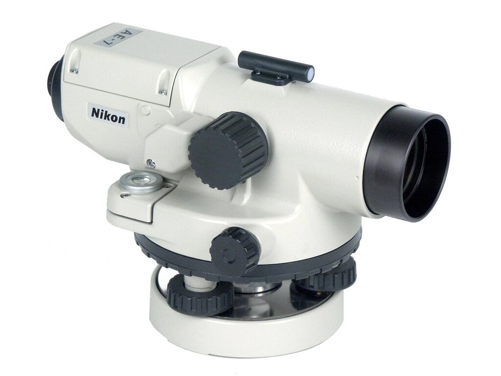 Оптичний нівелір Nikon AE-7 від компанії Геодезичне обладнання та інструменти - фото 1