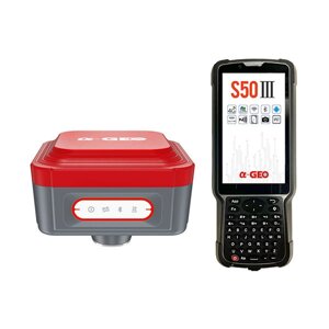 GNSS приймач Alpha-GEO NetBOX2 (IMU) + контролер S50III + SurPad