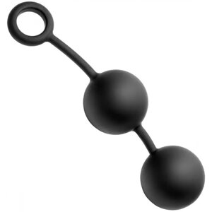 Анальні кульки більший Tom of Finland Weighted Anal Balls, 24х5.7 см (чорний)