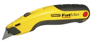 Ніж STANLEY "FatMax"L= 170 мм. M= 19 мм. висувне лезо, трапецевидне