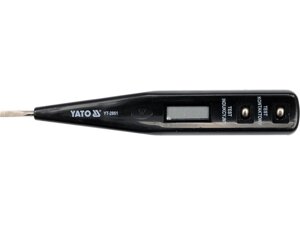 Індикатор напруги YATO контрольний цифровий 12-250 V LCD [20/500]