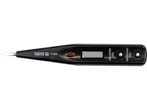 Індикатор напруги YATO контрольний цифровий 12-250 V LCD [20/500]