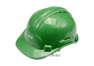 Каска для захисту голови VOREL зелена ( DW )