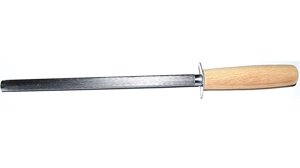 Мусат точилка для ножів 20 см для шліфування і полірування, комбінований