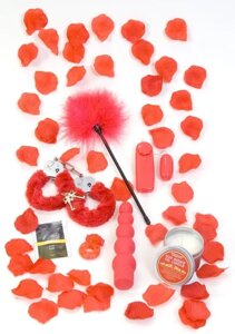 Набір секс іграшок для романтики Red Romance Gift Set Нідерланди