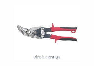 Ножиці по металу YATO : L= 235 мм, ліві, Cr-Mo [6/36]