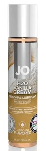 Оральний лубрикант System JO — H2O lubricant Vanilla Cream зі смаком ванільного крему, 30 мл