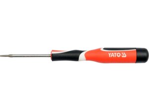 Викрутка зіркова прецизійна YATO : TORX" T5 x 50 мм [50/400]