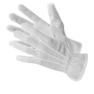 Рукавички білі для офіціантів, розмір "М" Польща на жіночу руку