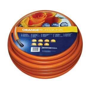 Шланг для поливання 5/8" довжина 25 м Tecnotubi Orange Professional Італія