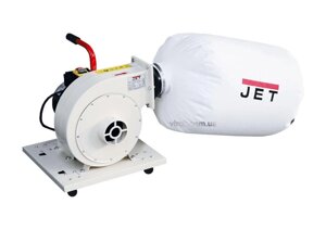 Витяжна устатковина JET DC-850 : 230 В, 0.75 кВт; продукт. 850 м/год, порох. збір. V=55 л
