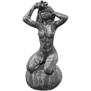 Форма для скульптури садової "Дівчина на камені"