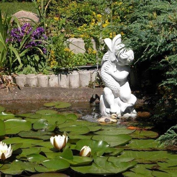 Скульптура садова &quot;Хлопчик з рибою&quot; - вибрати