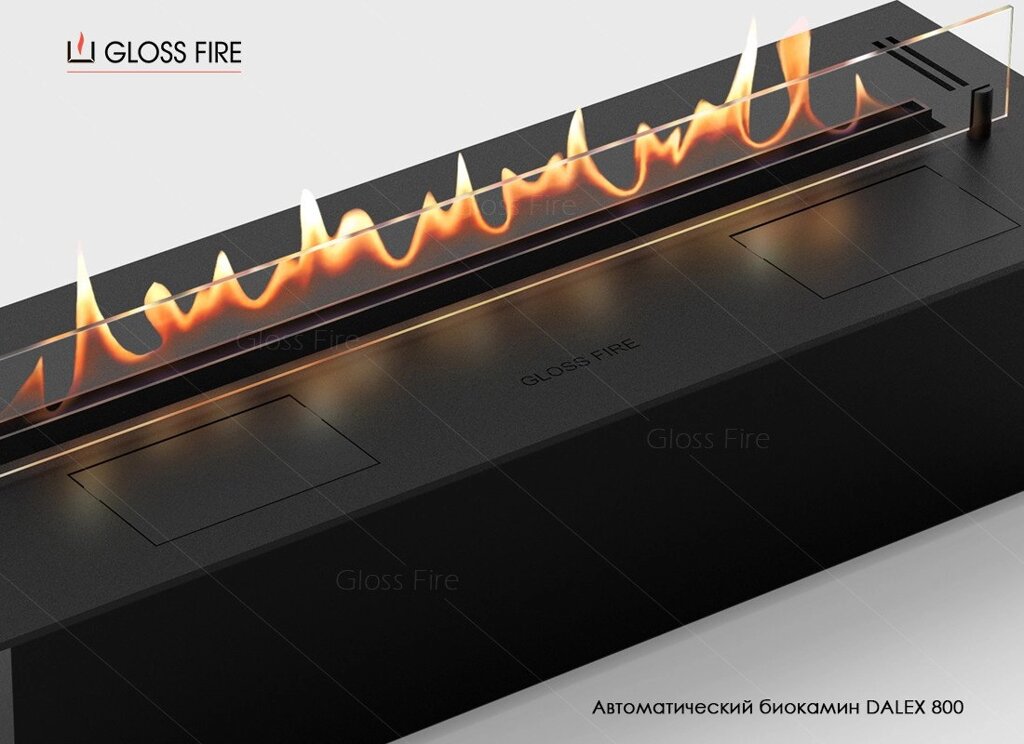 Біокамін Gloss Fire DALEX від компанії Салон камінів та печей "Майстерня пічників" - фото 1