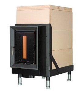 Масивна теплоакумулююча піч Brunner HKD 5.1 / 20 doors with control window GOF 37 x 57 cm