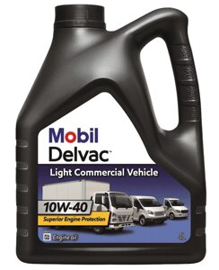 Моторне масло Mobil Delvac LCV 10W40 4L