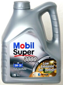Моторне масло Mobil Super 3000 XE 5W30 4L
