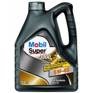 Моторне масло Mobil Super 3000x1 Diesel 5W40 4L