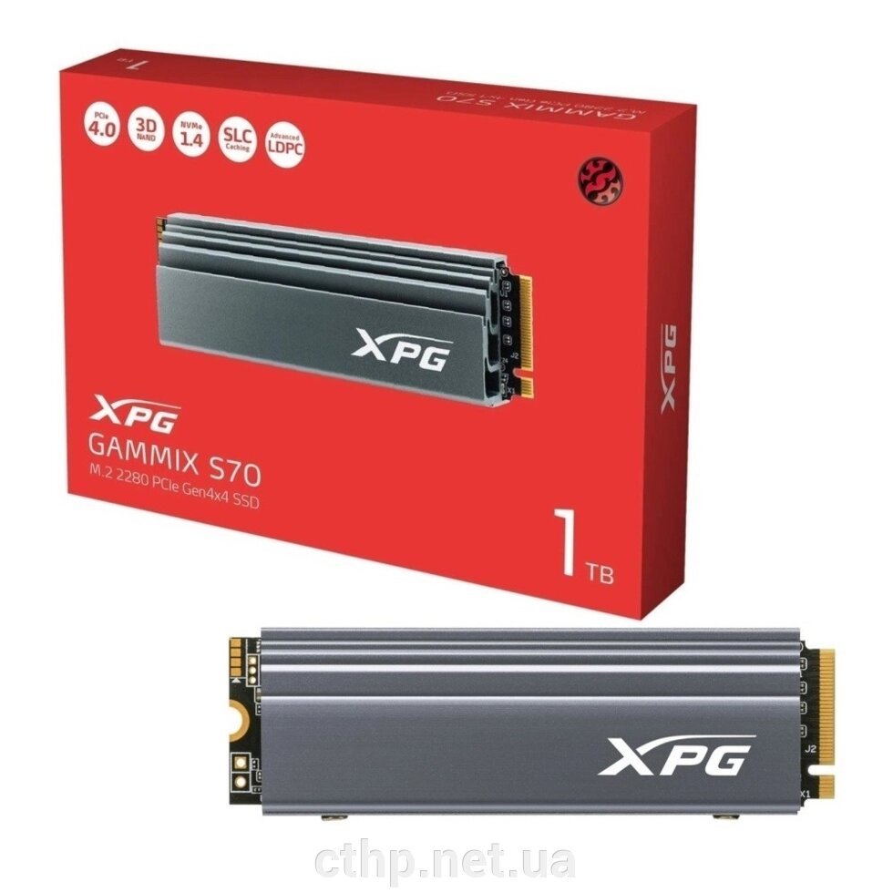 ADATA XPG Gammix S70 1 TB (AGAMMIXS70-1T-C) від компанії Cthp - фото 1