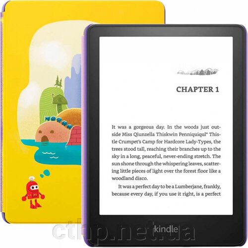 Електронна книга з підсвічуванням Amazon Kindle Paperwhite Kids 11th Gen. 2021 Robot Dreams cover