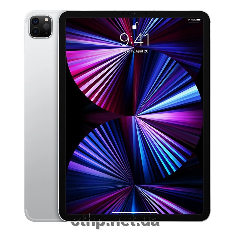 Apple iPad Pro 11 2021 Wi-Fi + Cellular 128GB Silver (MHMU3, MHW63) від компанії Cthp - фото 1