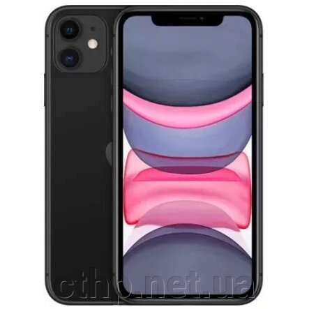 Apple iPhone 11 128GB Dual Sim Black (MWN72) від компанії Cthp - фото 1