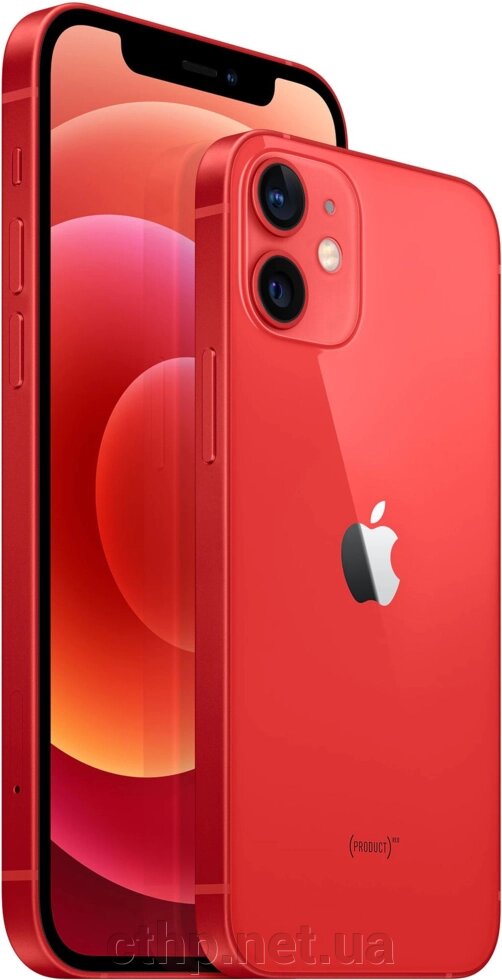 Apple iPhone 12 256GB Dual Sim (PRODUCT) RED (MGH33) від компанії Cthp - фото 1