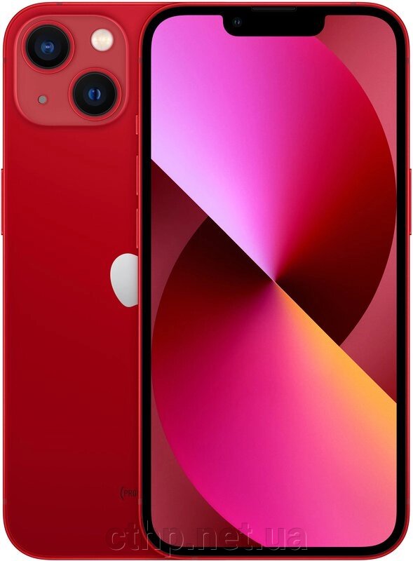 Apple iPhone 13 128GB Dual Sim PRODUCT RED (MLDX3) від компанії Cthp - фото 1