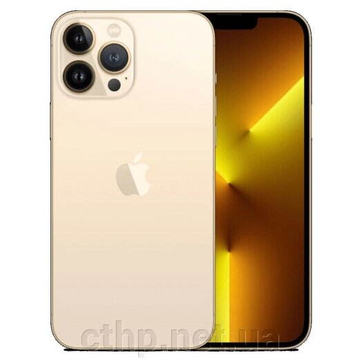 Apple iPhone 13 Pro Max 128GB Dual Sim Gold (MLH63) від компанії Cthp - фото 1