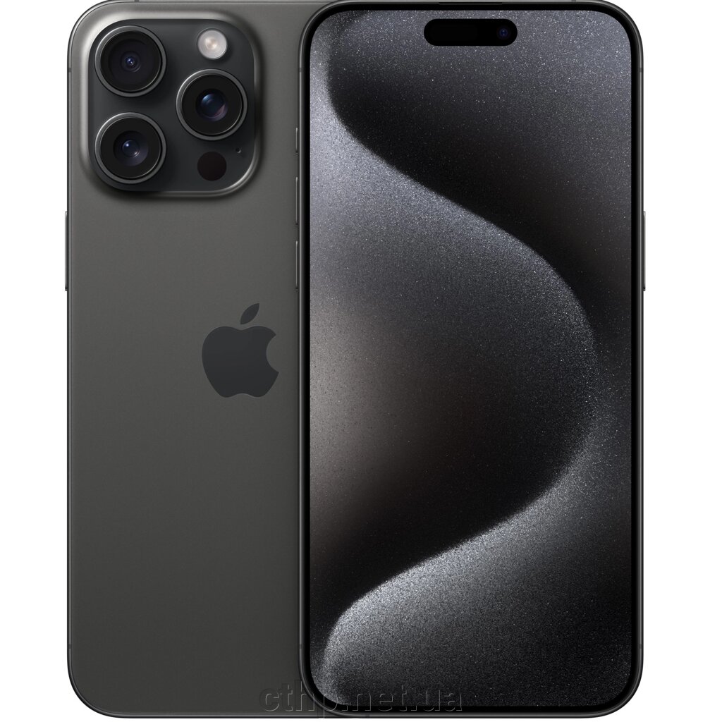 Apple iPhone 15 Pro 128GB Black Titanium (MTUV3) від компанії Cthp - фото 1