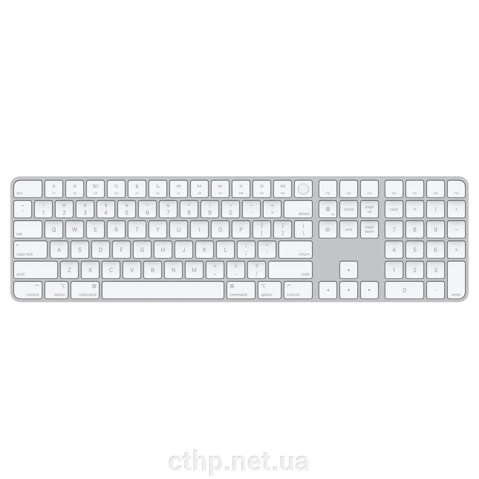 Apple Magic Keyboard with Touch ID and Numeric Keypad for Mac models with Apple silicon (MK2C3) від компанії Cthp - фото 1