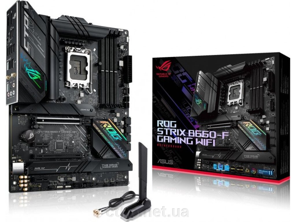 ASUS ROG STRIX B660-F GAMING WIFI від компанії Cthp - фото 1