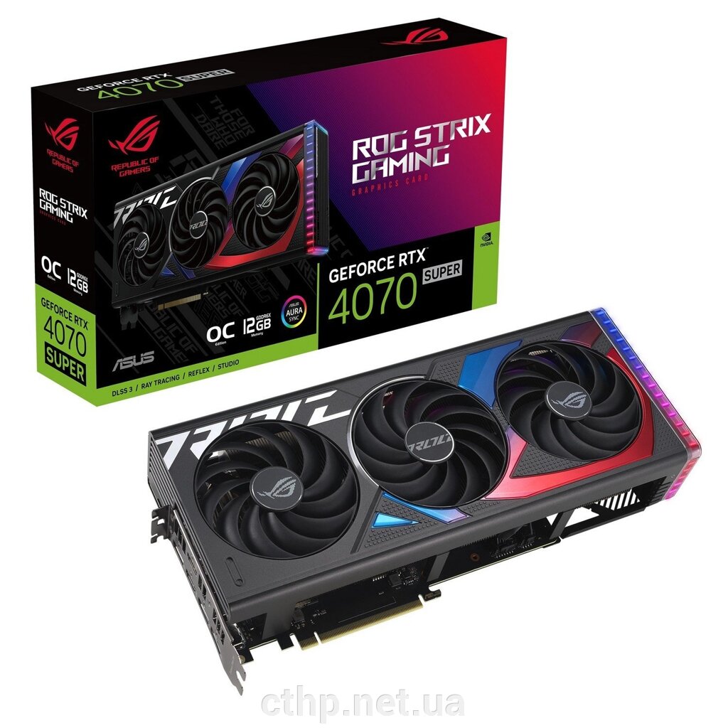 ASUS ROG-STRIX-RTX4070S-O12G-GAMING від компанії Cthp - фото 1