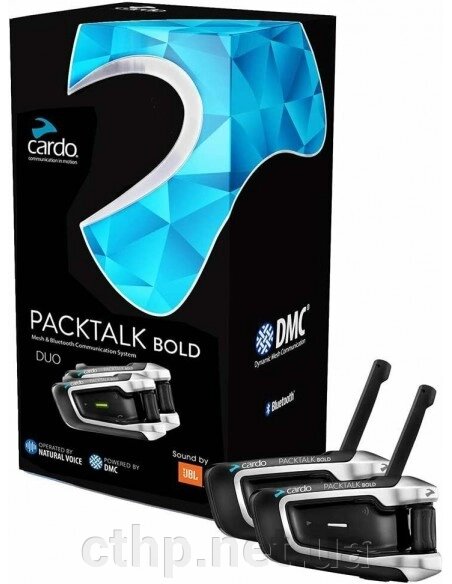 Cardo Scala Rider PackTalk Bold Dual Pack (SRPT2101 Dual Pack) від компанії Cthp - фото 1