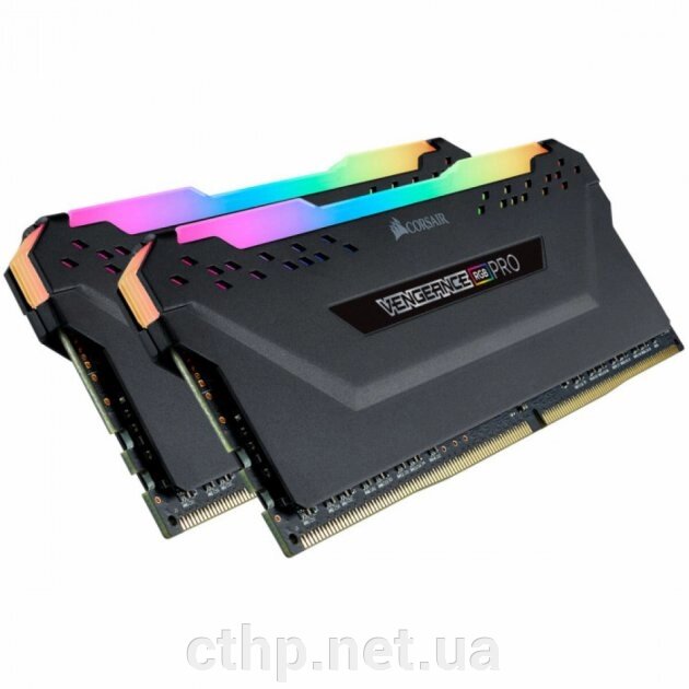 Corsair 16 GB (2x8GB) DDR4 4000 MHz Vengeance RGB RT (CMN16GX4M2Z4000C18) від компанії Cthp - фото 1