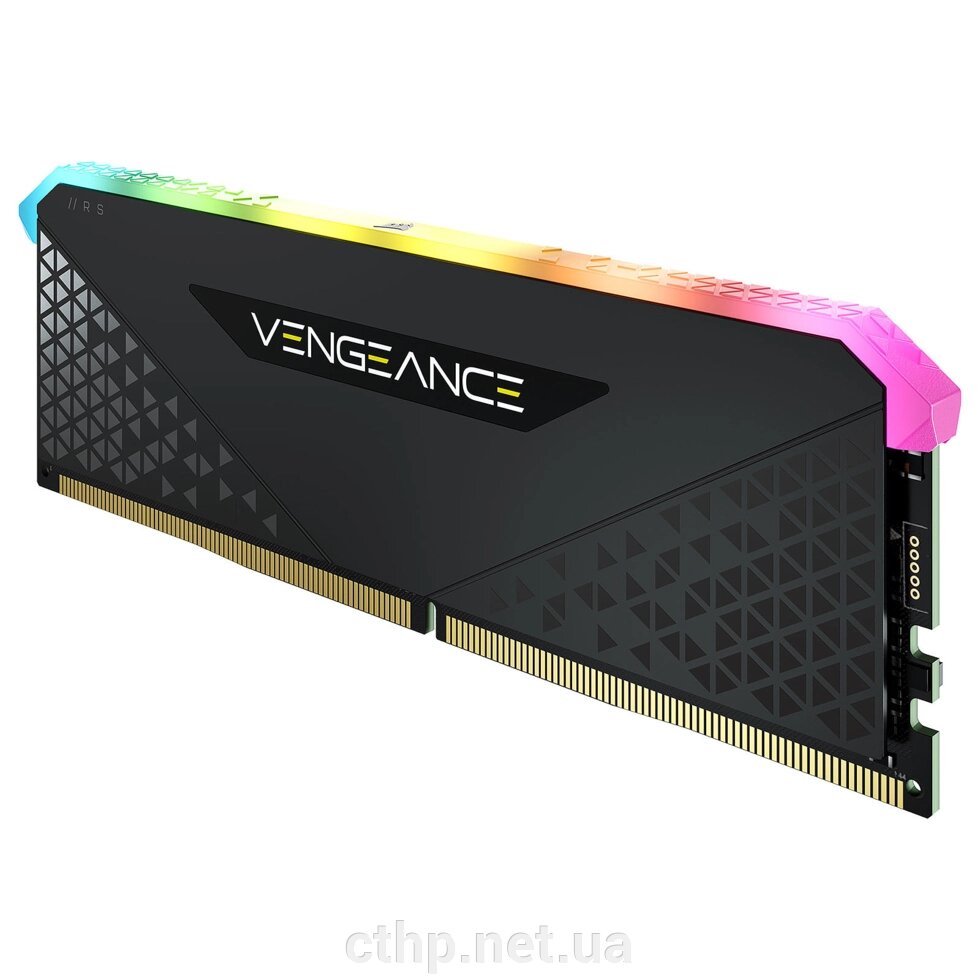 Corsair 16 GB DDR4 3200 MHz Vengeance RGB RS (CMG16GX4M1E3200C16) від компанії Cthp - фото 1