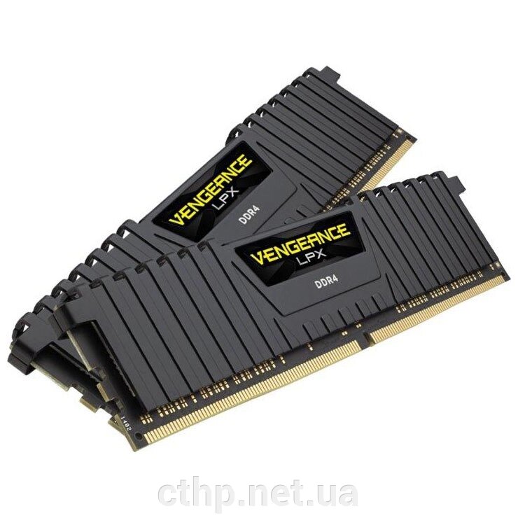 Corsair 32 GB (2x16GB) DDR4 3000 MHz Vengeance LPX (CMK32GX4M2B3000C15) від компанії Cthp - фото 1