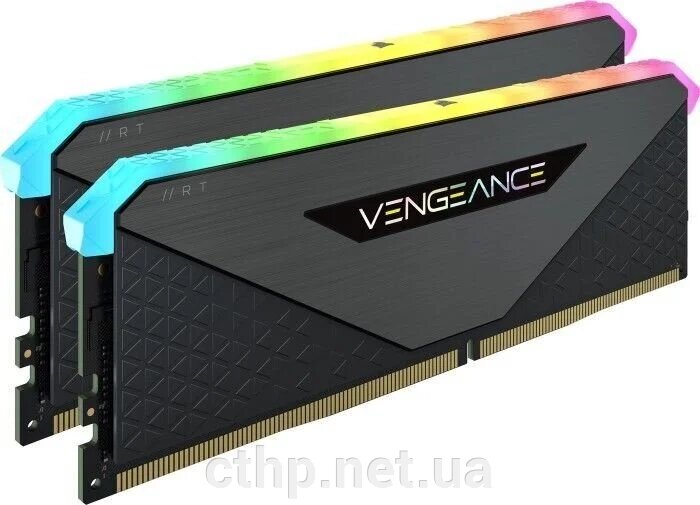 Corsair 32 GB (2x16GB) DDR4 3600 MHz Vengeance RGB RT (CMN32GX4M2Z3600C16) від компанії Cthp - фото 1