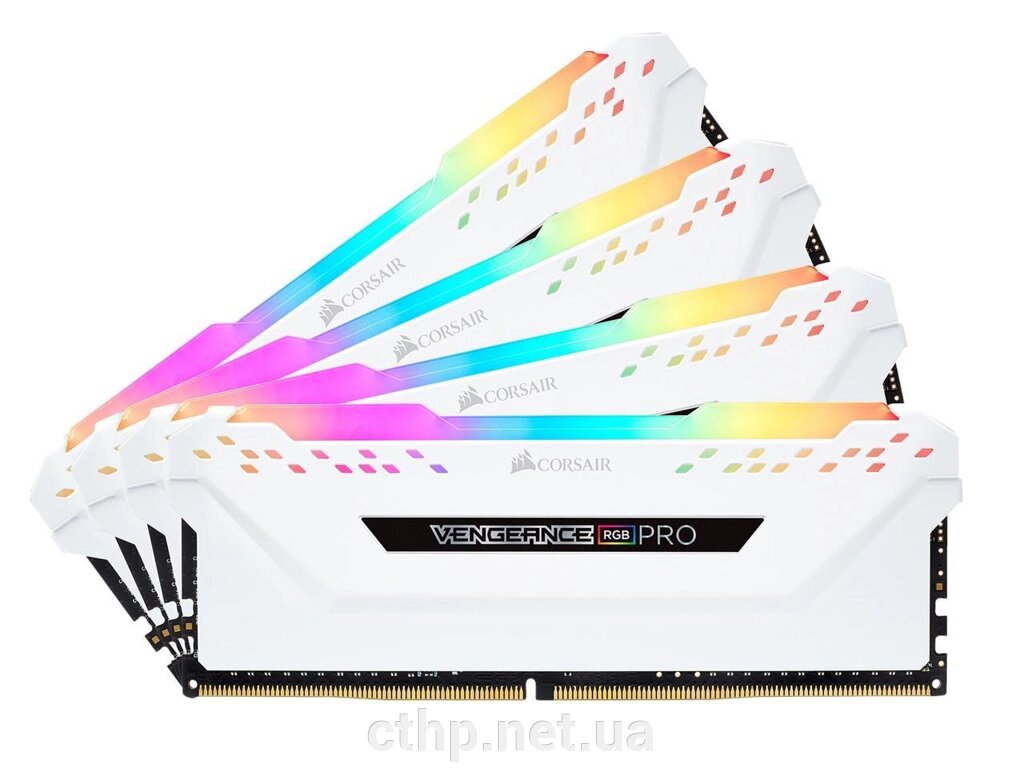 Corsair 32 GB (4x8GB) DDR4 3600 MHz Vengeance PRO (CMW32GX4M4C3600C18W) від компанії Cthp - фото 1