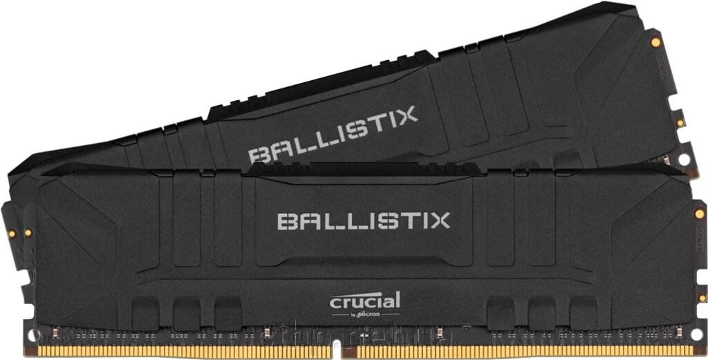 Crucial 16 GB (2x8GB) DDR4 3000 MHz Ballistix Black (BL2K8G30C15U4B) від компанії Cthp - фото 1