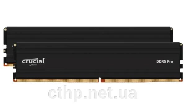 Crucial 48 GB (2x24GB) DDR5 5600 MHz Pro (CP2K24G56C46U5) від компанії Cthp - фото 1