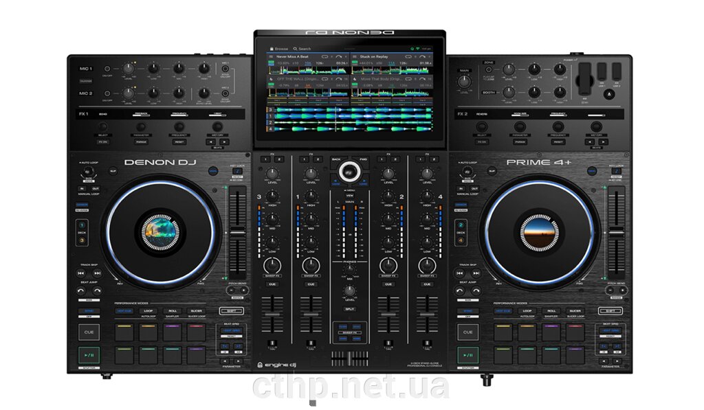 DJ контролер Denon DJ PRIME4 + Plus від компанії Cthp - фото 1
