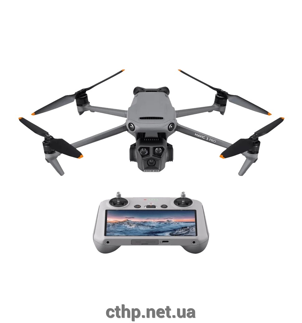 DJI Mavic 3 Pro with DJI RC (CP. MA. 00000654.01, CP. MA. 00000656.01, CP. MA. 00000651.01) від компанії Cthp - фото 1