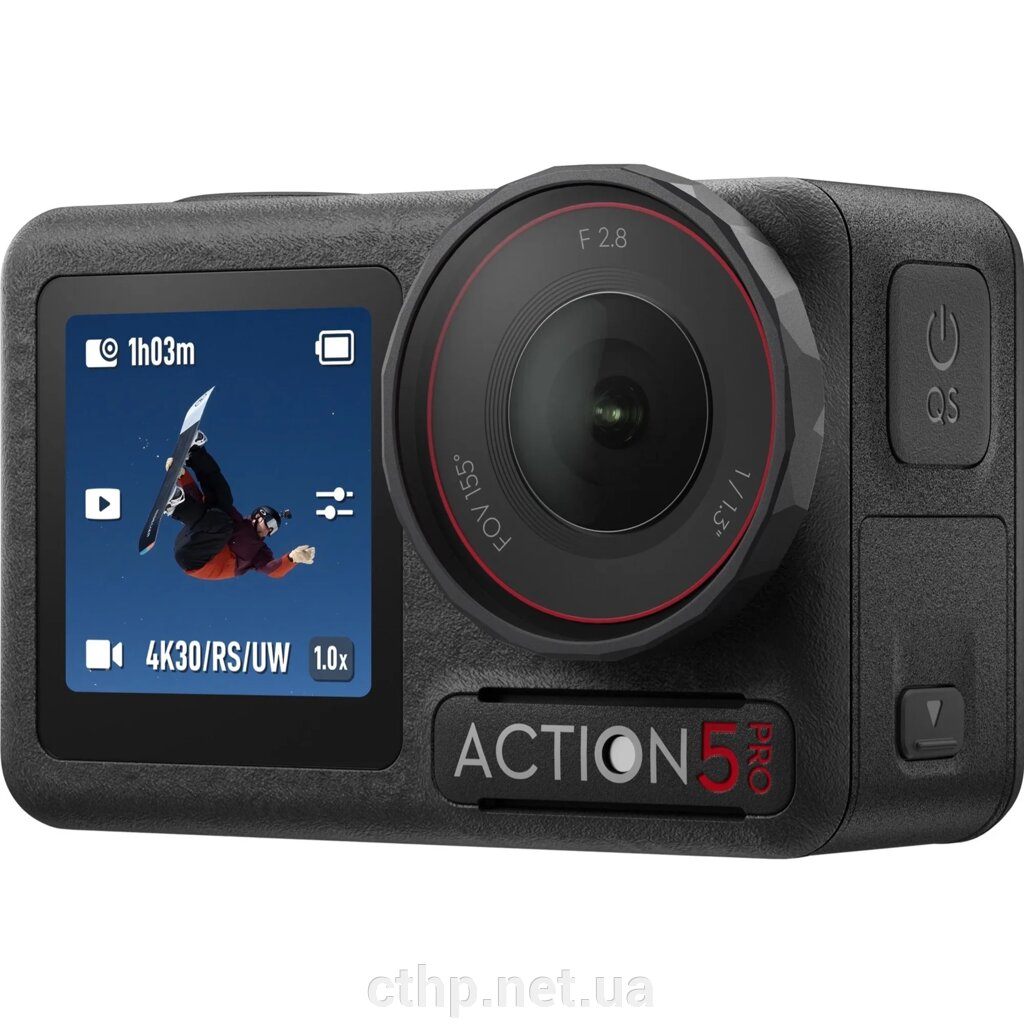 DJI Osmo Action 5 Pro Adventure Combo (CP. OS. 00000378.01, CP. OS. 00000350.01) від компанії Cthp - фото 1