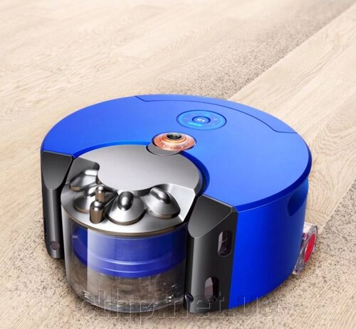 dyson 360 heurist robot vacuum nickel blue