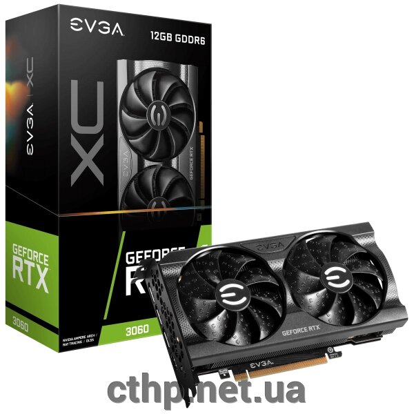 EVGA GeForce RTX 3060 XC GAMING (12G-P5-3657-KR) від компанії Cthp - фото 1