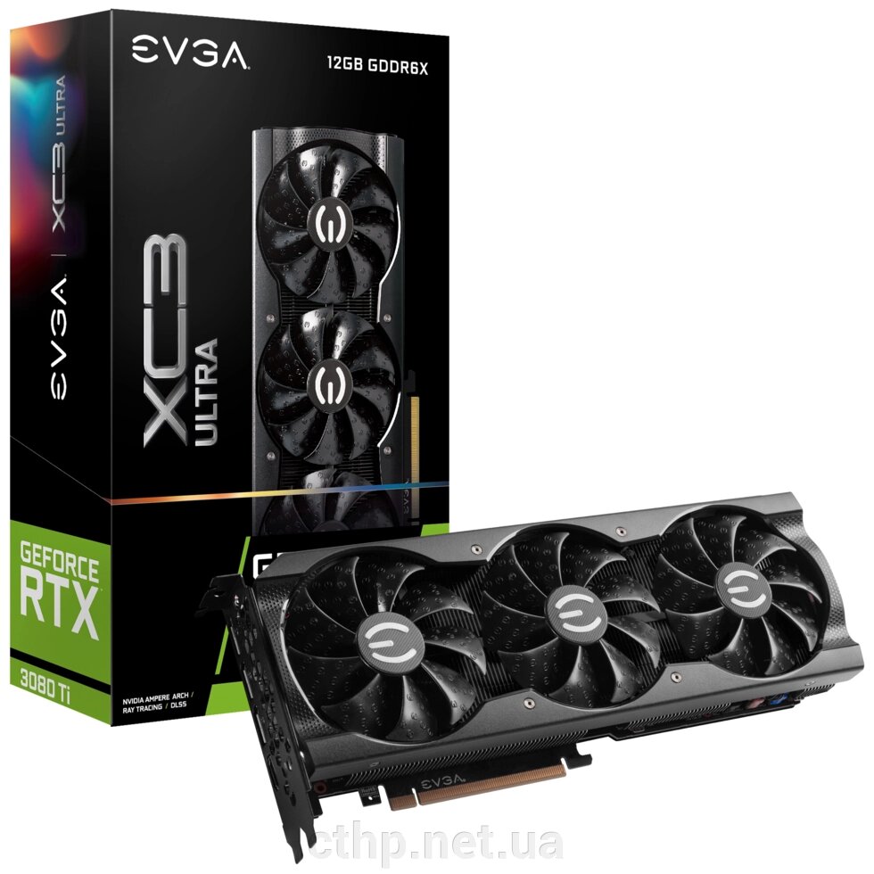 EVGA GeForce RTX 3080 Ti XC3 ULTRA GAMING 12GB (12G-P5-3955-KR) LHR від компанії Cthp - фото 1